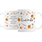 Personalised Pumpkin Mug