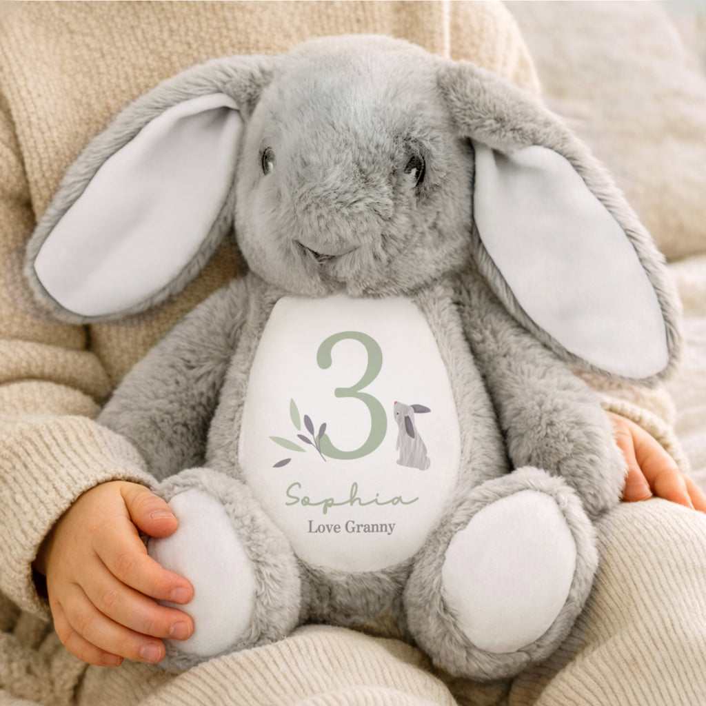 Personalised Woodland Bunny
